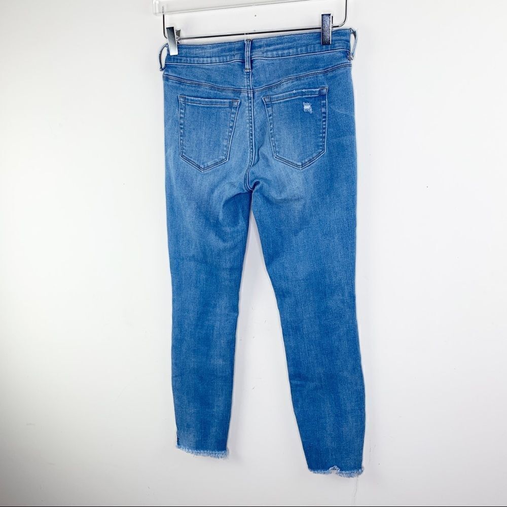 PACSUN High Rise Ankle Jegging Jeans Distressed Super‎ Stretch Sz 26
